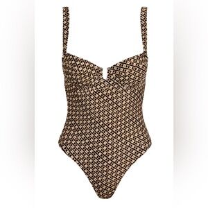 Monday Swimwear Black One-Piece